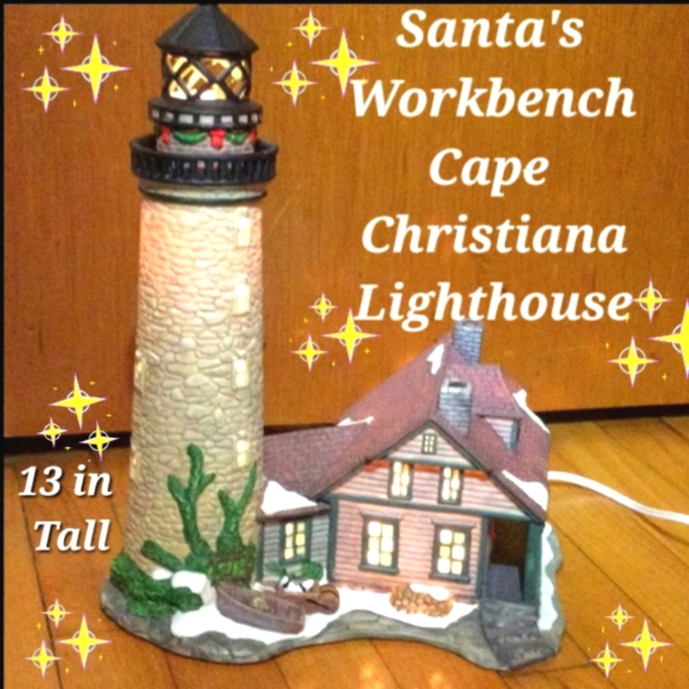 Vintage Santa’s Workbench Cape Christina Lighthouse